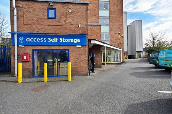 Reception of Access Self Storage Balham