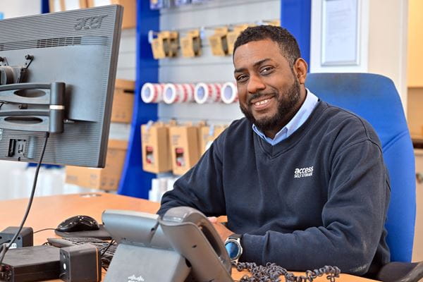 Our friendly and approachable staff at Access Self Storage Barking