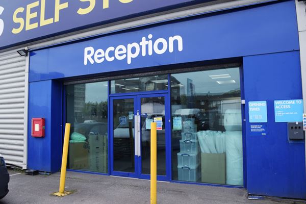 Access Self Storage Barking reception front