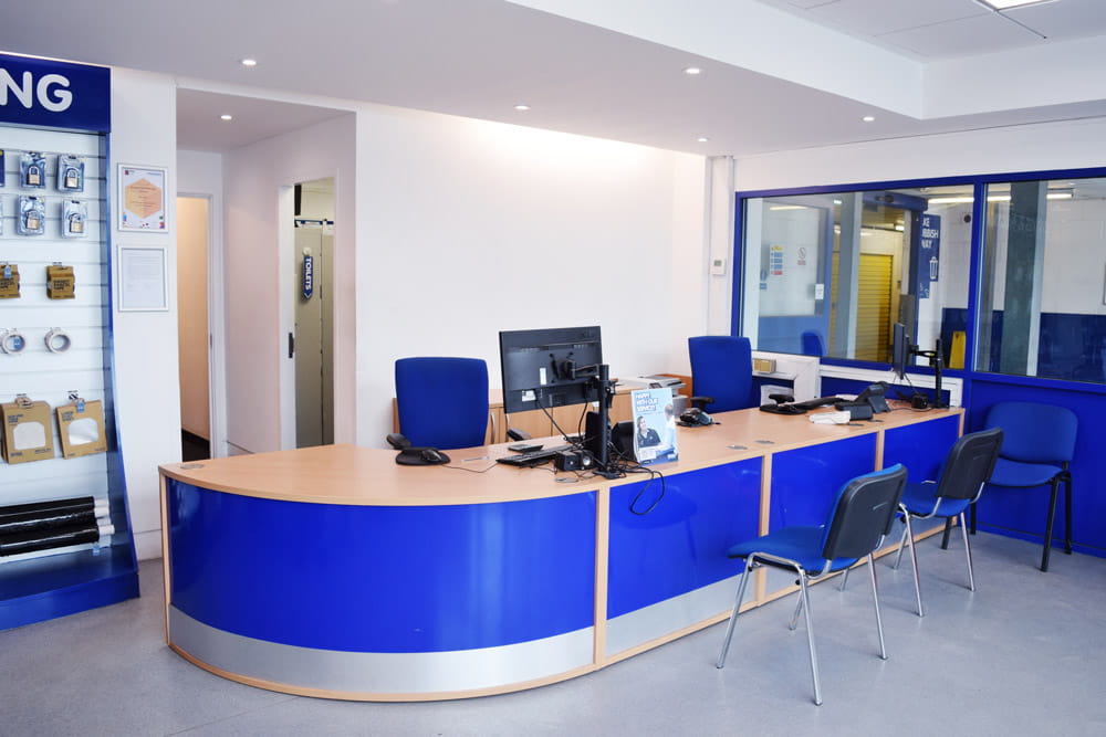 Access Self Storage Barking reception