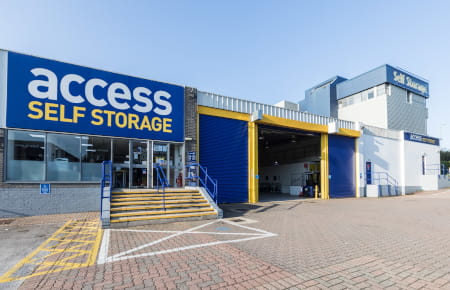 Our self storage facility in Basingstoke
