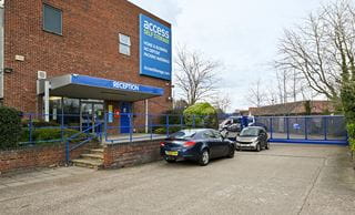Our store entrance for Access Self Storage Beckenham