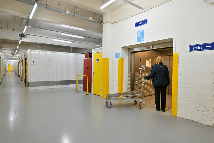 Elevator accessibility at our Birmingham Central branch