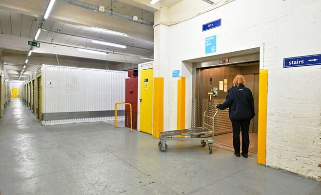 Elevator accessibility at our Birmingham Central branch