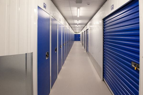 Storage units Brentford - spacious corridors at Access Self Storage
