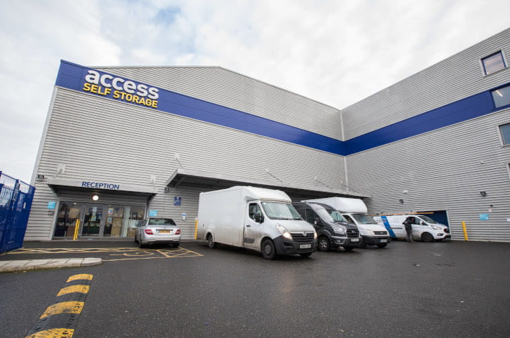 Access Self Storage Catford - car park
