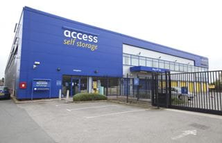 Our self storage facility in Cricklewood