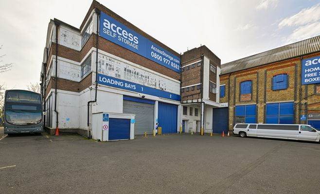 The loading bay at our Croydon facility