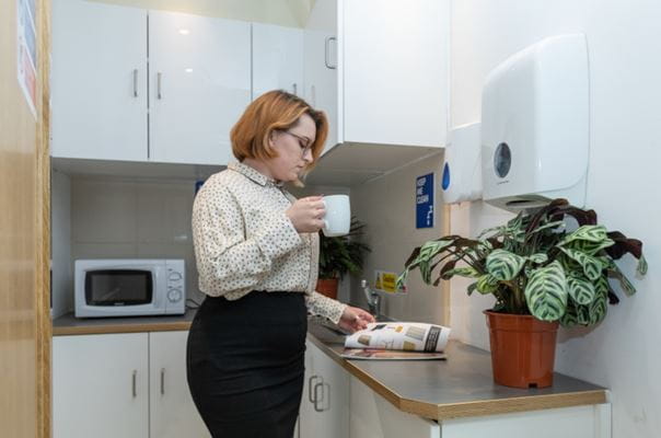 Access Offices Edmonton Kitchen