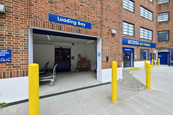 Loading bay facility at Access Self Storage Fulham