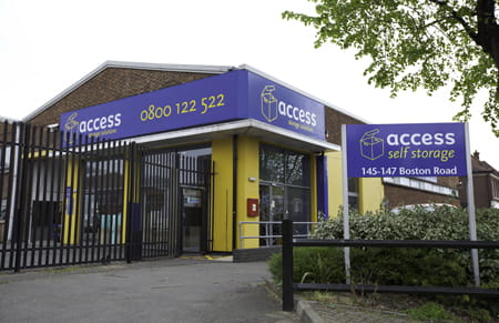 Our Access Self Storage Hanwell facility