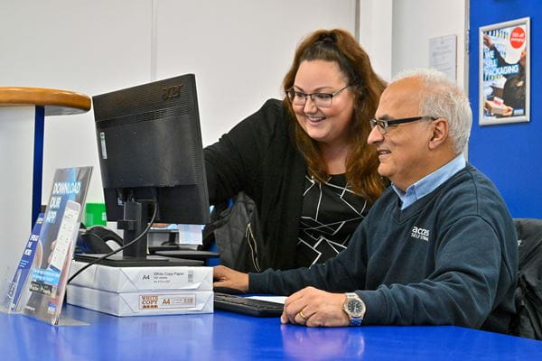 Our friendly and approachable staff at Access Self Storage Harrow