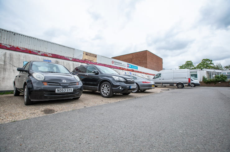 Access Self Storage car park