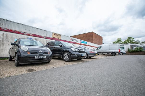 Access Self Storage car park