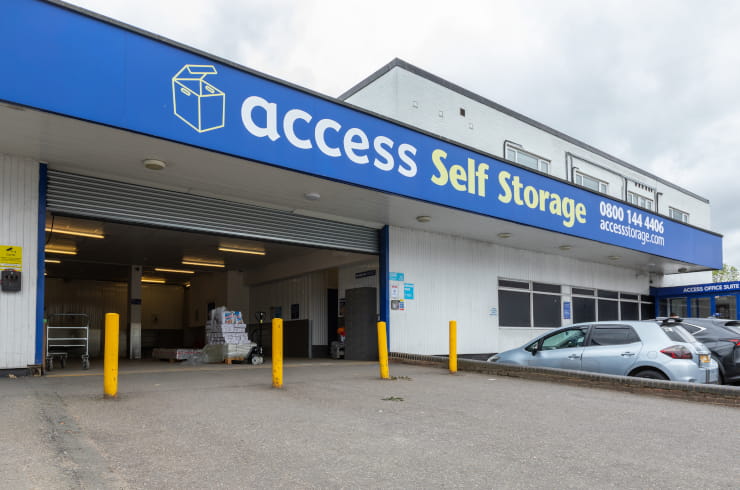 Access Self Storage loading bay