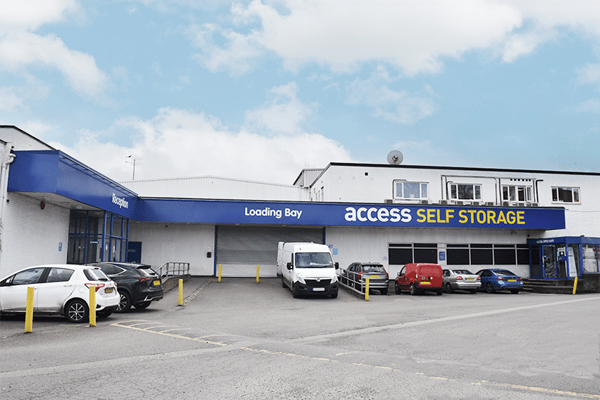 Access Self Storage Hornsey store front