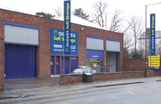 Our self storage facility in Isleworth. 