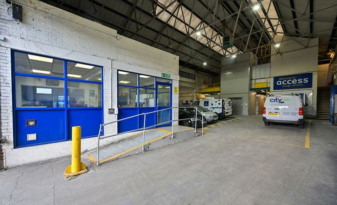 Loading bay at Access Self Storage Isleworth