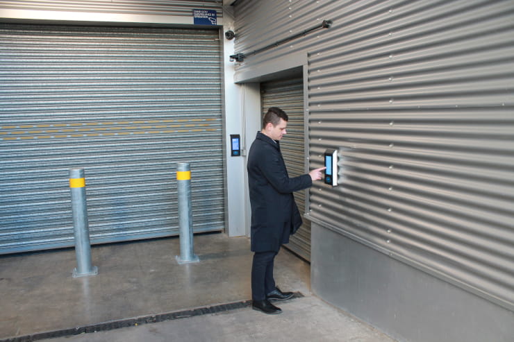 Access Self Storage Kings Cross - entry gate