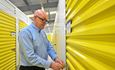 Accessing storage unit at our facility near Manchester