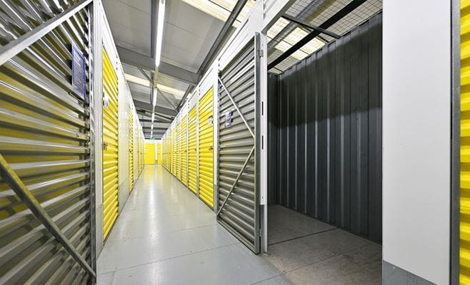 Storage unit at our facility near Manchester
