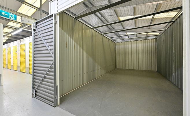 Storage unit at our facility near Manchester