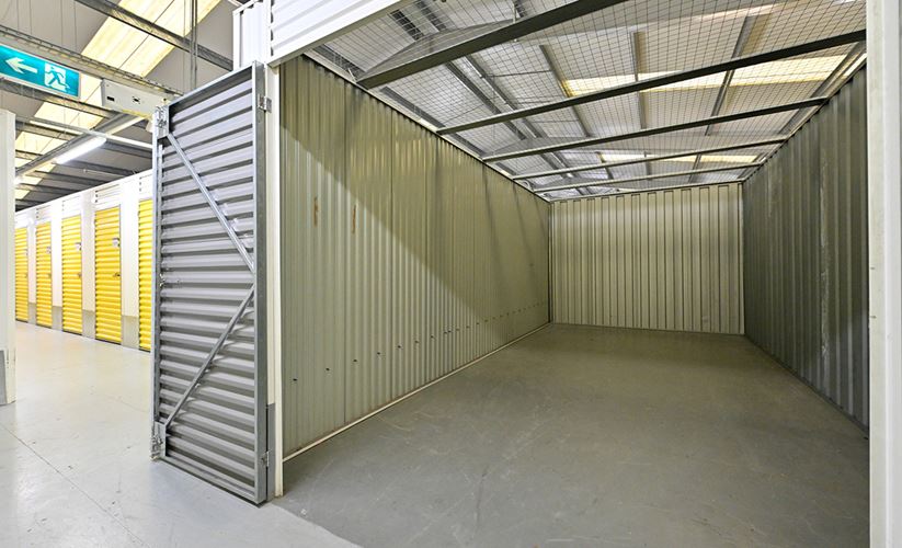 Storage unit at our facility near Manchester