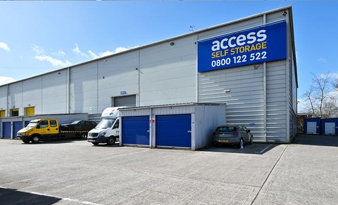 Our self storage facility near Manchester