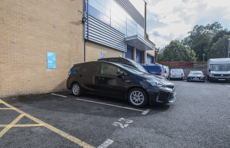 Access Self Storage Mitcham - car park