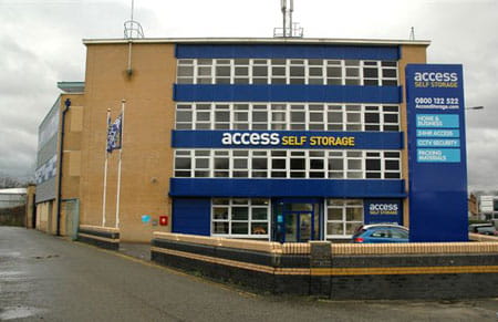 Our self storage facility in Mitcham. 