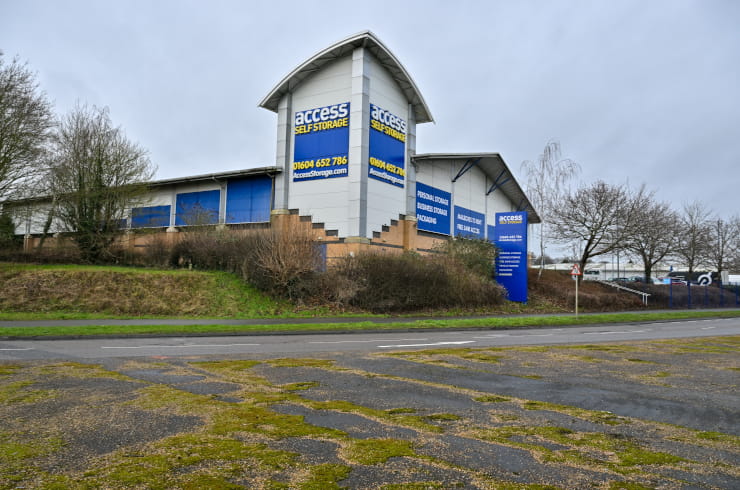 Exterior of Access Self Storage Northampton