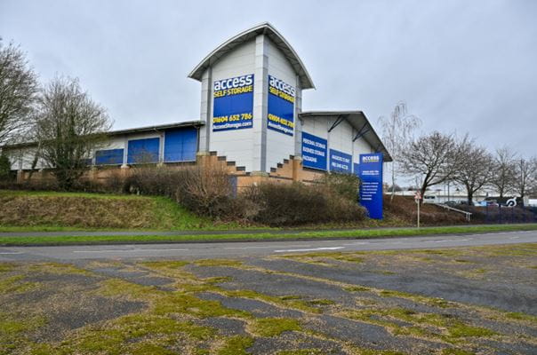 Exterior of Access Self Storage Northampton