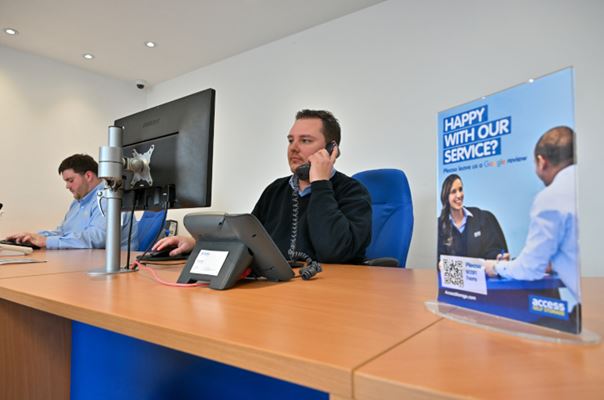 Reception Staff at Access Self Storage Northampton