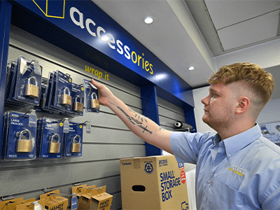 Packaging on sale at Nottingham