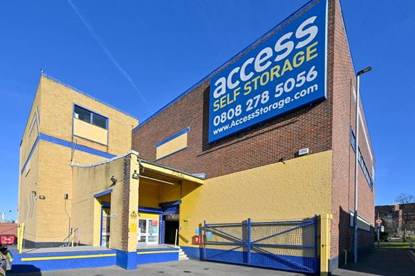 Exterior of Access Self Storage Portsmouth