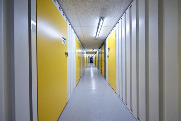 Corridor at our Portsmouth storage facility 