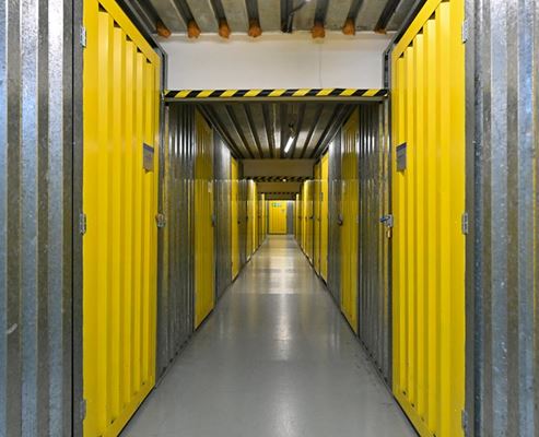 Corridor at Access Self Storage Portsmouth