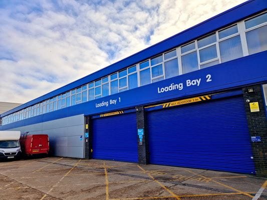 Loading Bay Facilities at our Reading Storage Facility