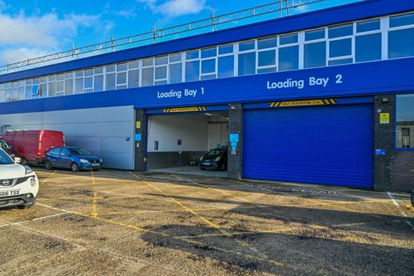 Loading bay feature at Access Self Storage Reading