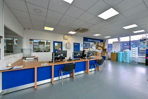Reception at Access Self Storage Reading