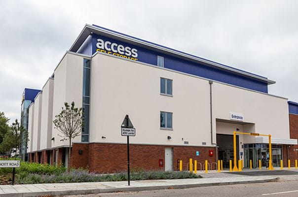 Access Self Storage Streatham - loading bay entrance