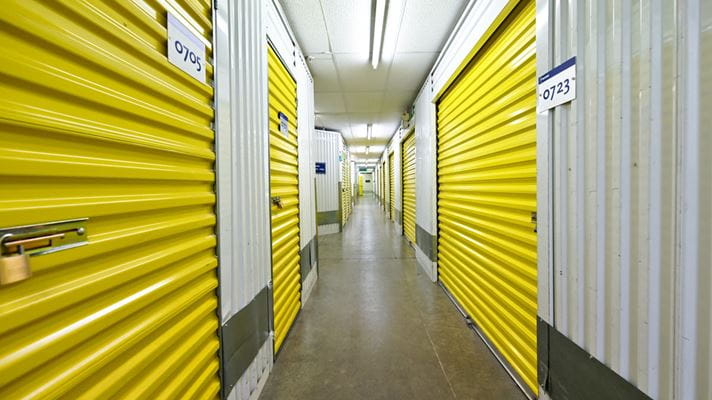 Secure storage at Sunbury 