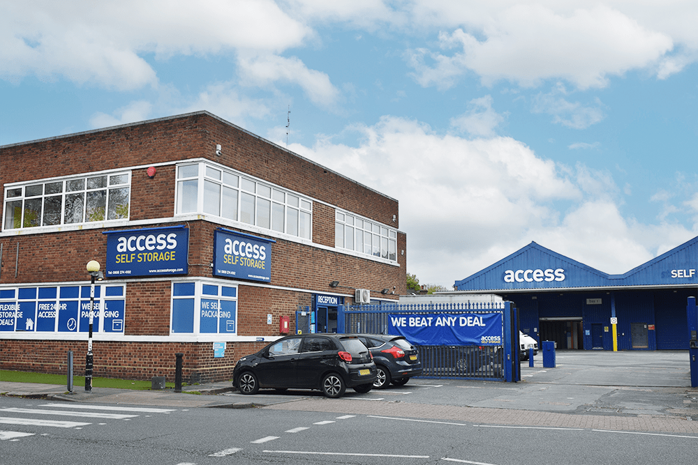 Our self storage facility in Sutton. 