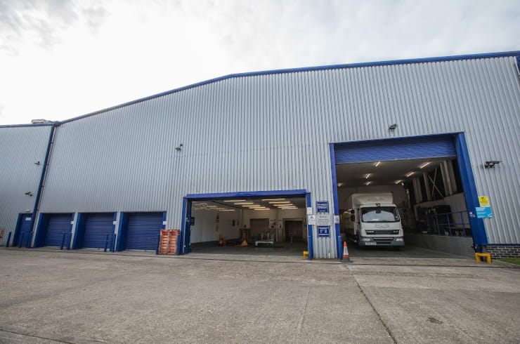 Access Self Storage loading bay