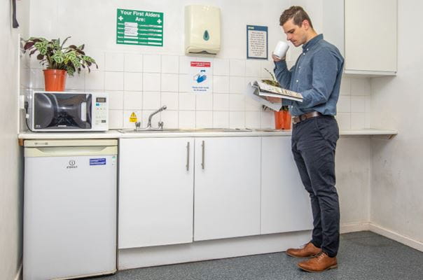 Access Self Storage Office Space in Twickenham - Modern Kitchen