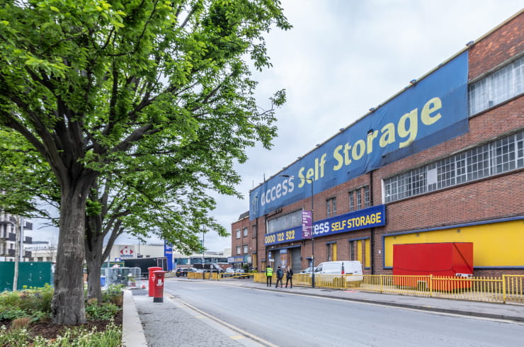 Our self storage facility in Wembley. 