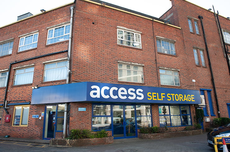 Our self storage facility in Wembley. 
