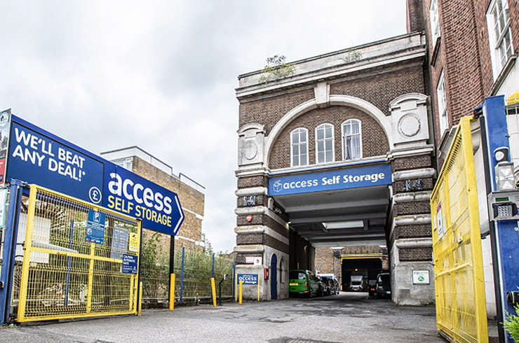 Our self storage facility in West Norwood
