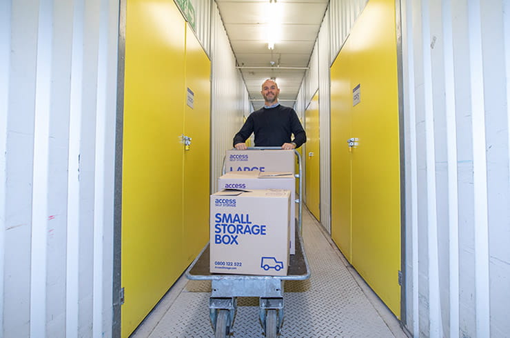 Access Self Storage West Norwood - trolley