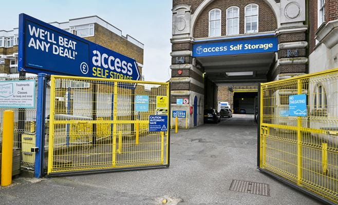 Our self storage facility near West Norwood